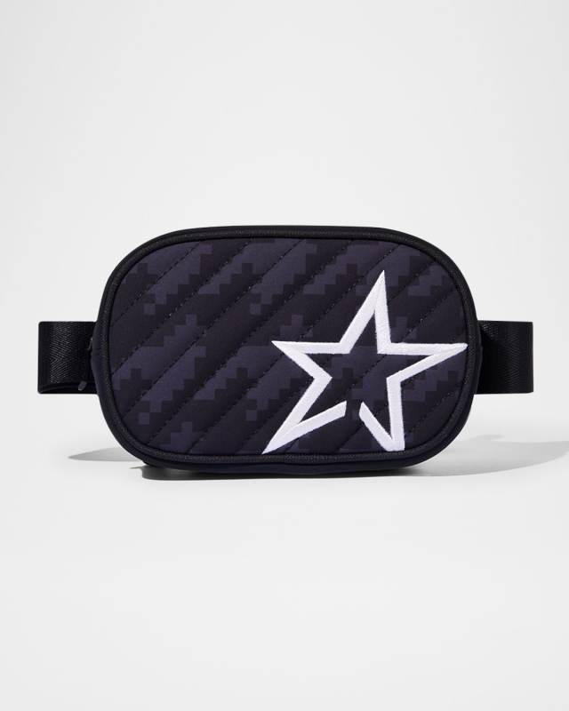 Quilted Star Belt Bag